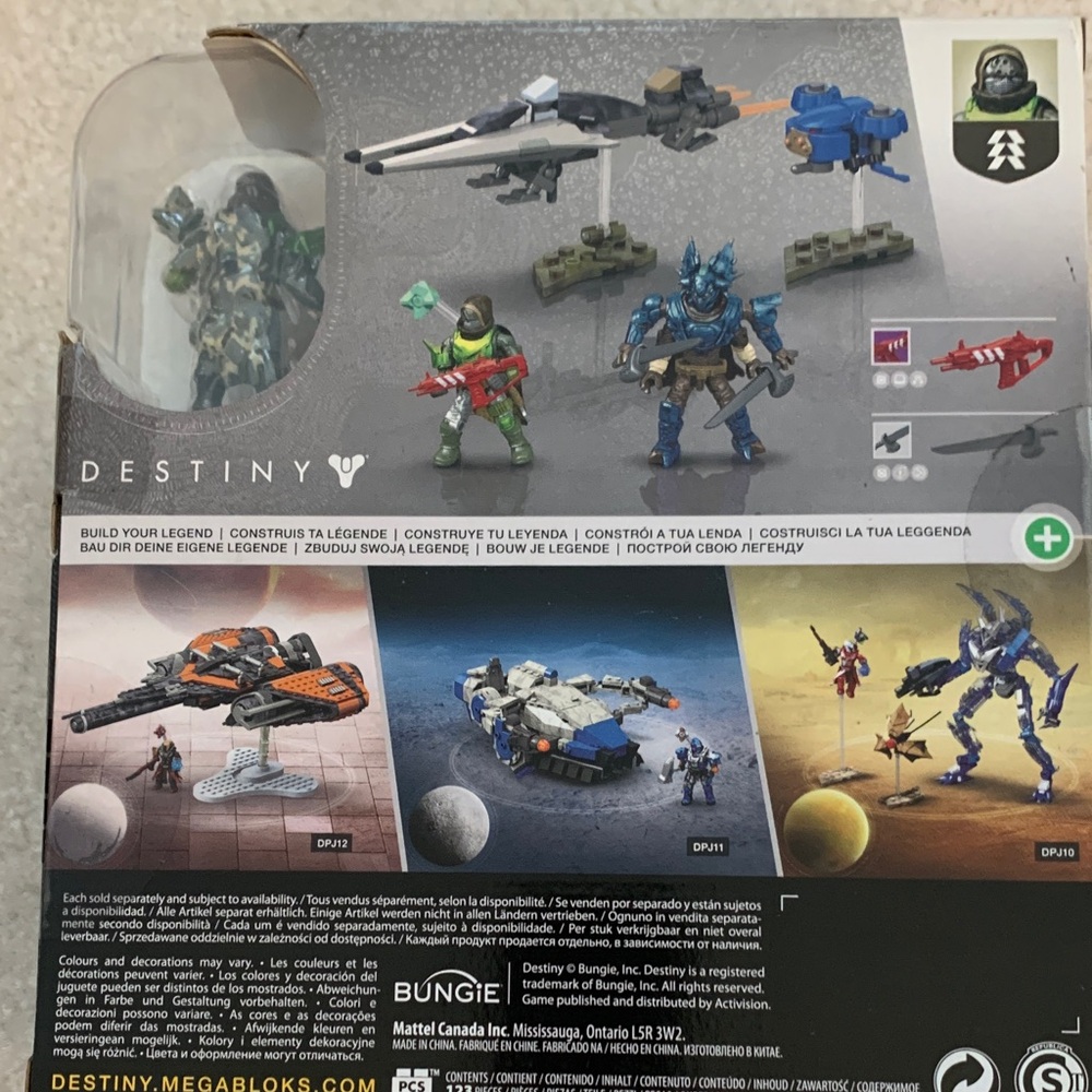 Mega Bloks Destiny Sparrow S-10V Building Set - Picture 4 of 6